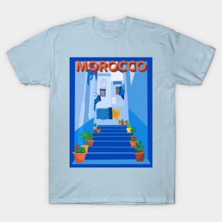 Morocco Travel Poster T-Shirt